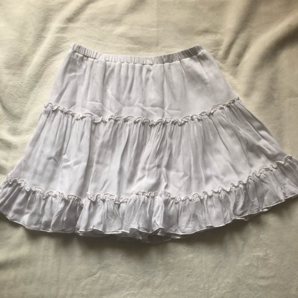 White Princess Polly Merlot Skirt